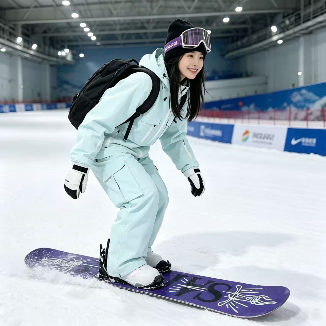 Ski Pants Waterproof - 2026 Searipe 3L Setelan Ski Unisex