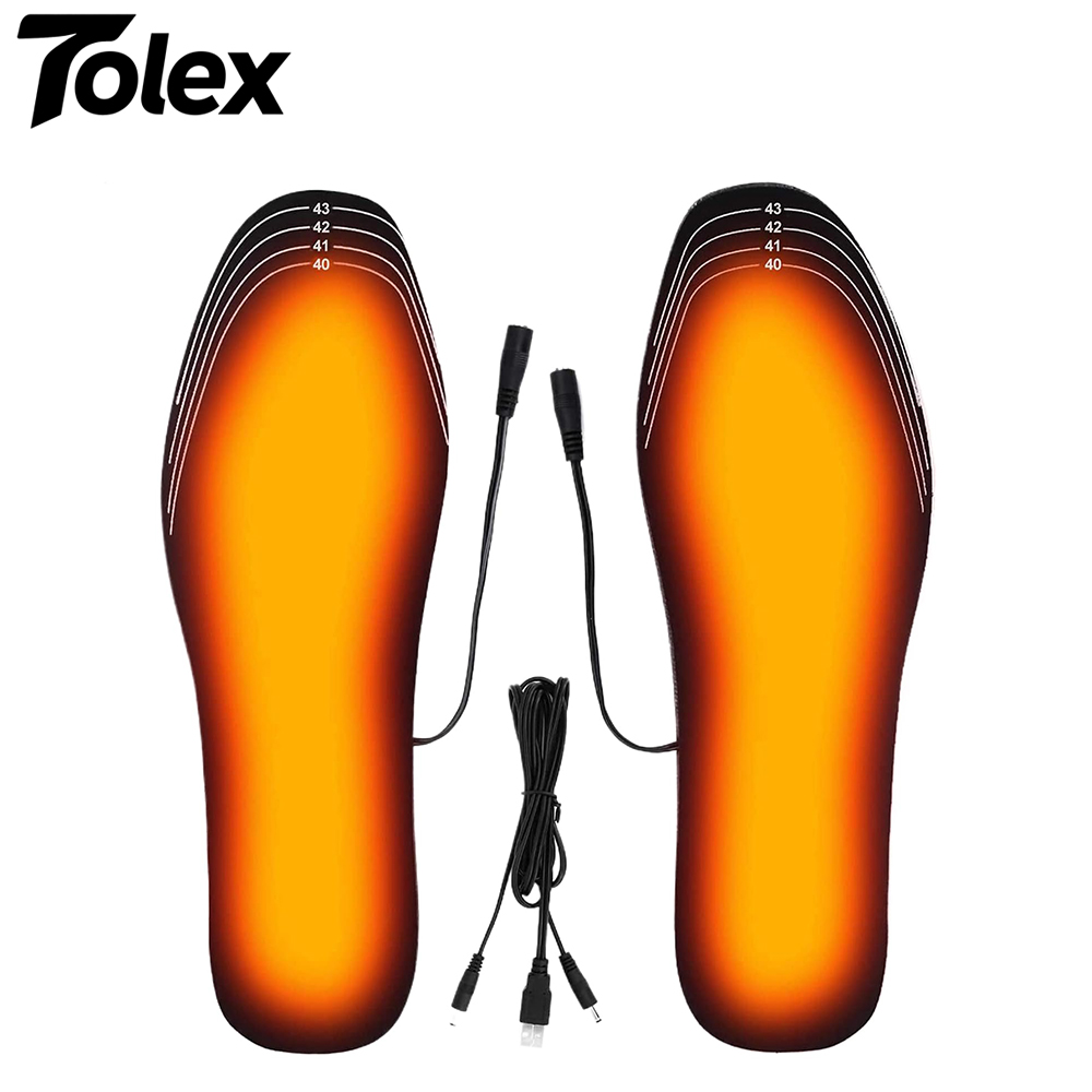 Heated Insole Rechargeable - Sol Sepatu Pemanas Tahan Air Tolex