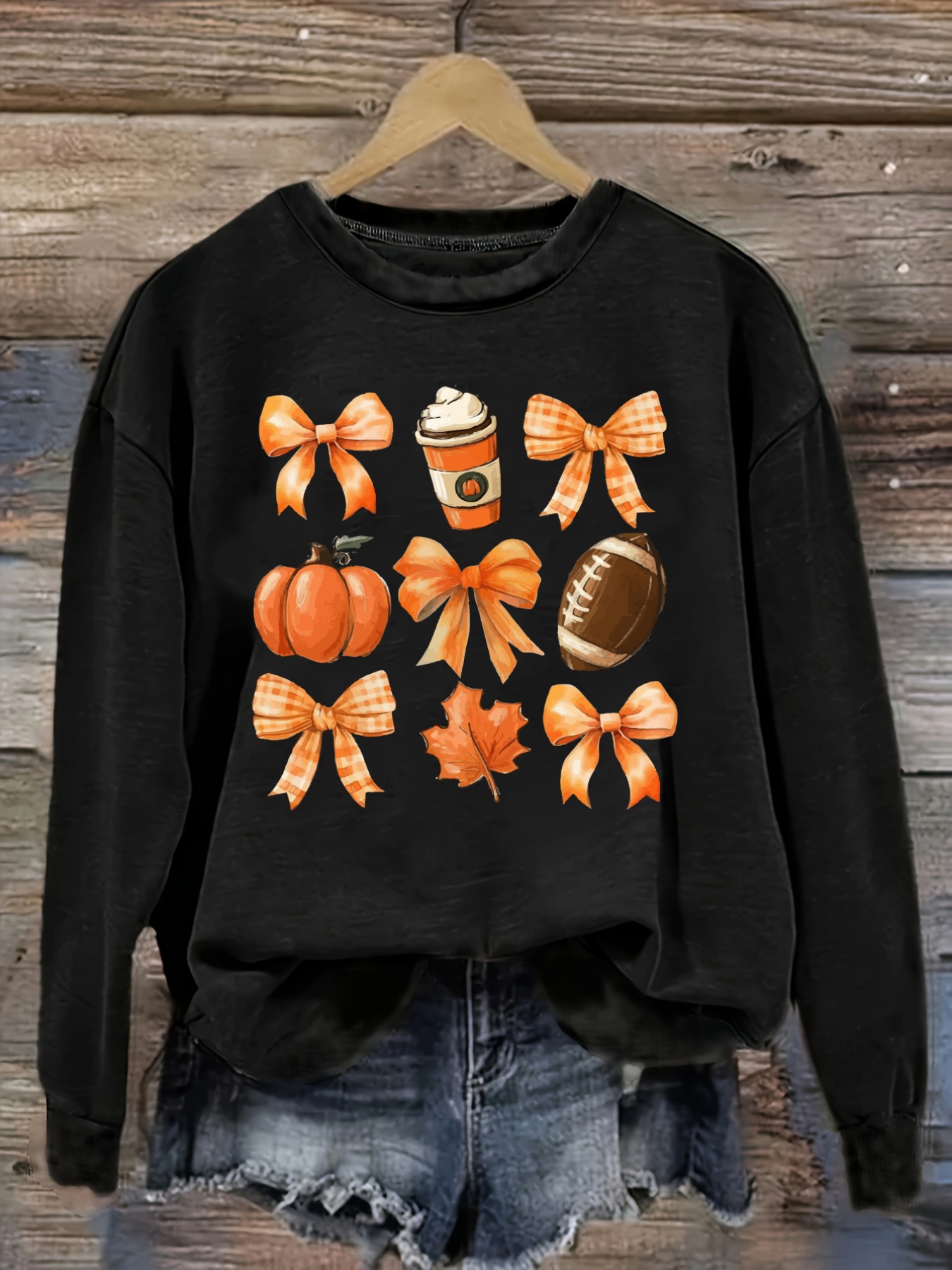 Winter Clothing Usa - Kaos Wanita Lengan Panjang Kasual Kerah