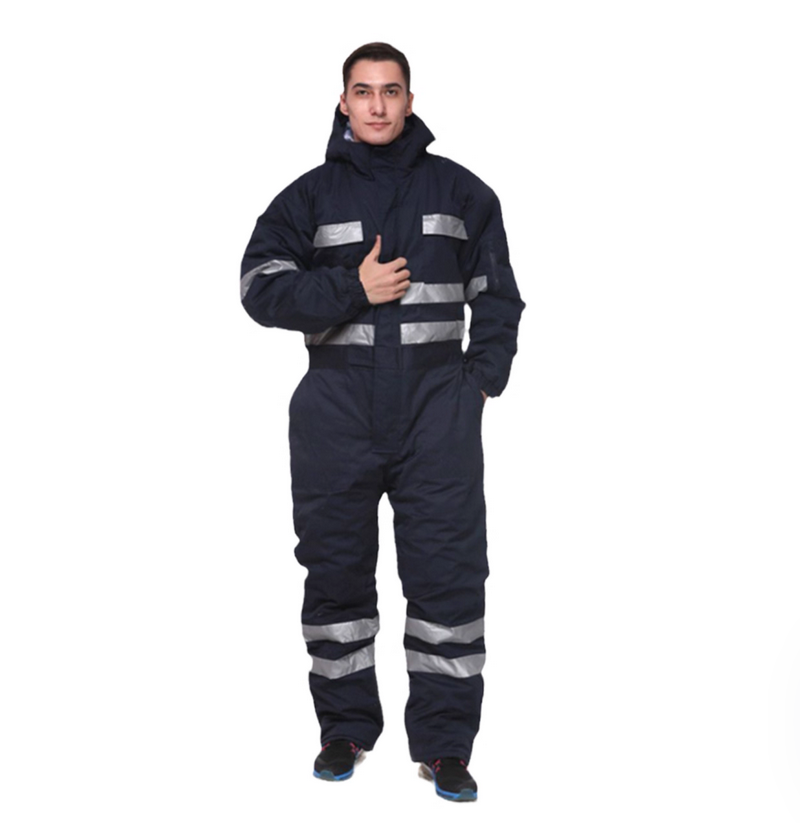 Winter Clothing Storage - Jumpsuit penyimpanan dingin musim dingin dengan