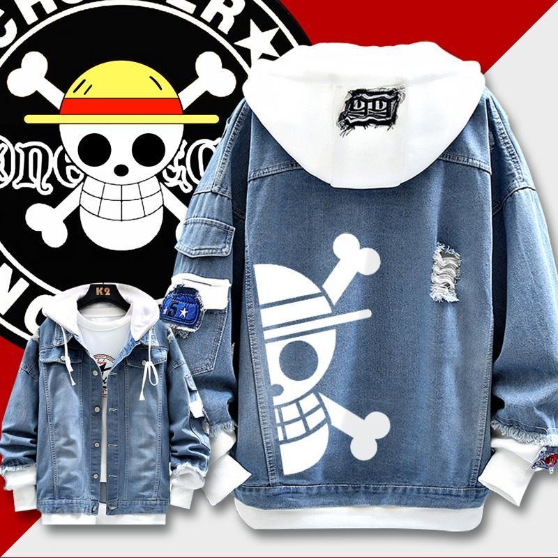 Winter Clothing Anime - Jaket Anime One Piece Luffy Zorro
