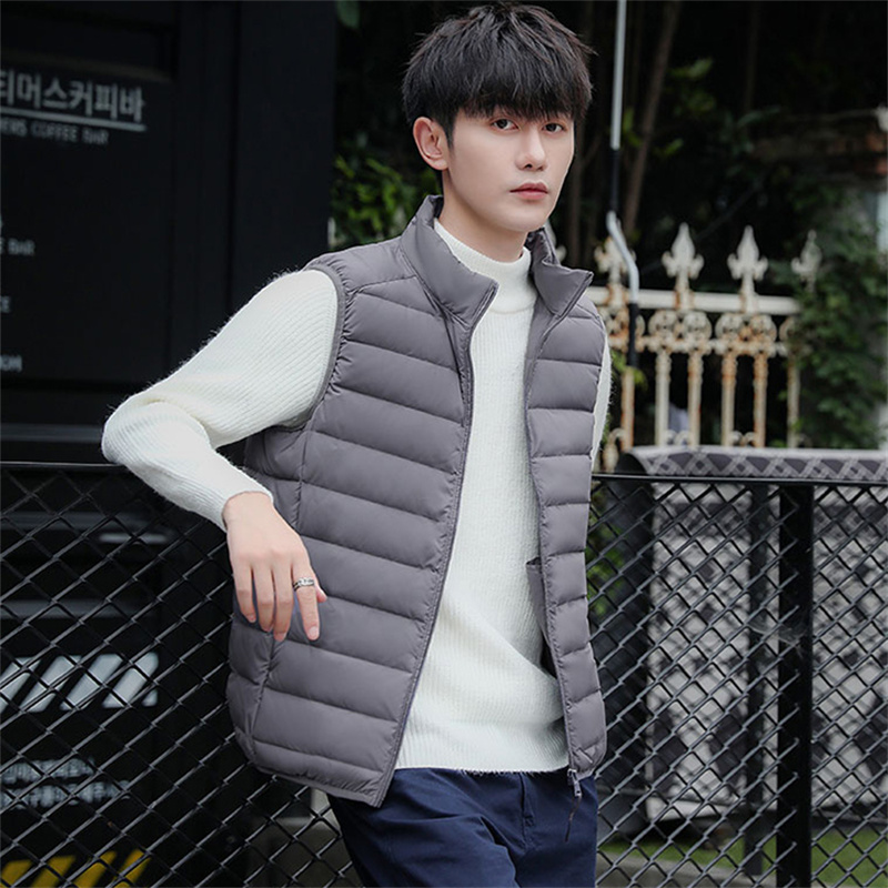 Down Vest Ultralight - Rompi Pria Musim Gugur Musim Dingin