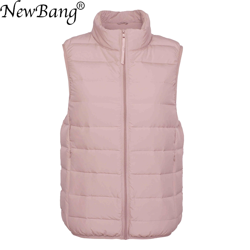 Down Vest Ultralight - Newbang Matt Kain Wanita Tanpa Lengan