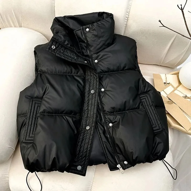 Down Vest Ultralight - Rompi Wanita Musim Dingin 2026, Hangat,