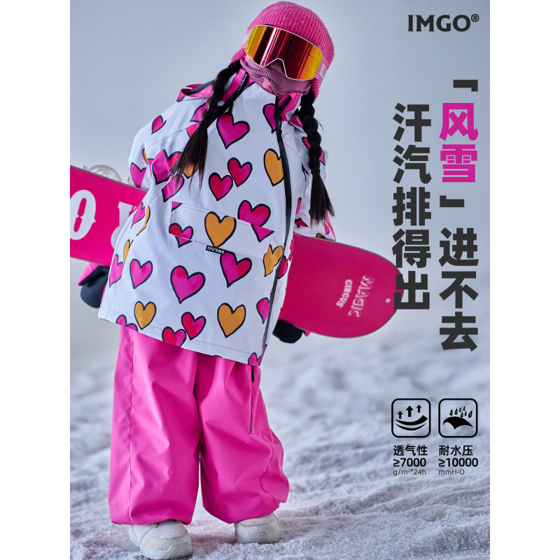 Ski Pants Waterproof - Setelan Ski Musim Dingin IMGO untuk