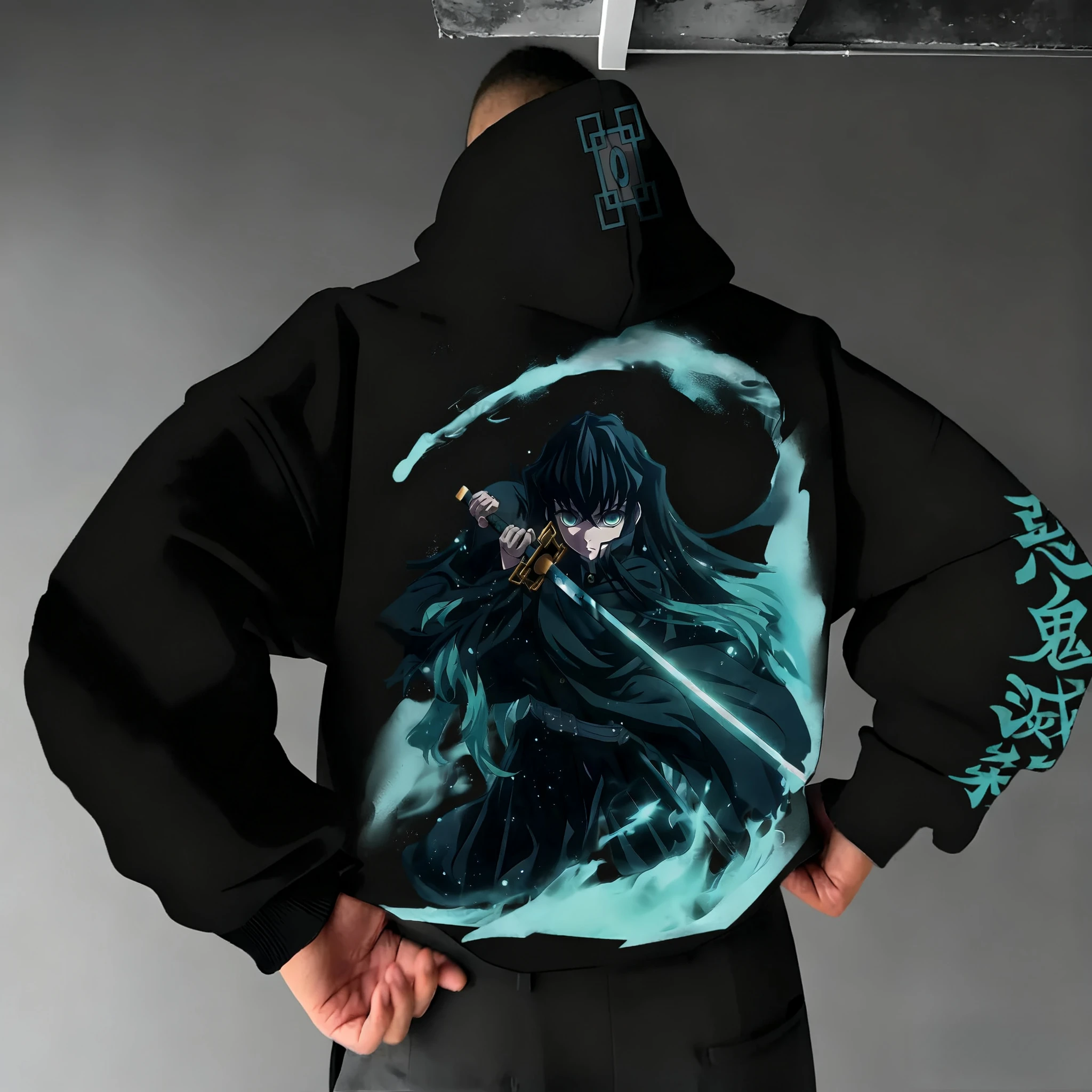 Winter Clothing Anime - Hoodie Anime Demon Slayer Musim Gugur/Dingin