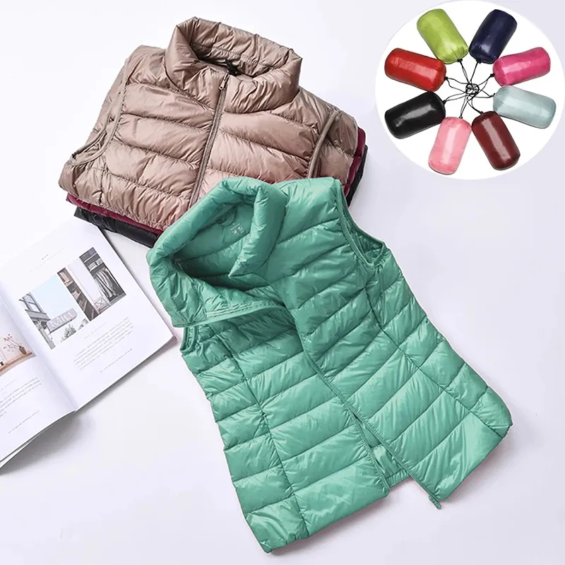 Down Vest Ultralight - 2024 baru musim gugur Musim Dingin