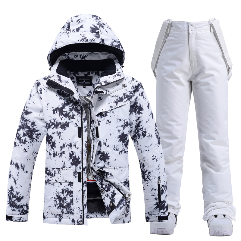 Ski Pants Waterproof - Warna-warni, Wanita, Set Setelan Salju Tahan