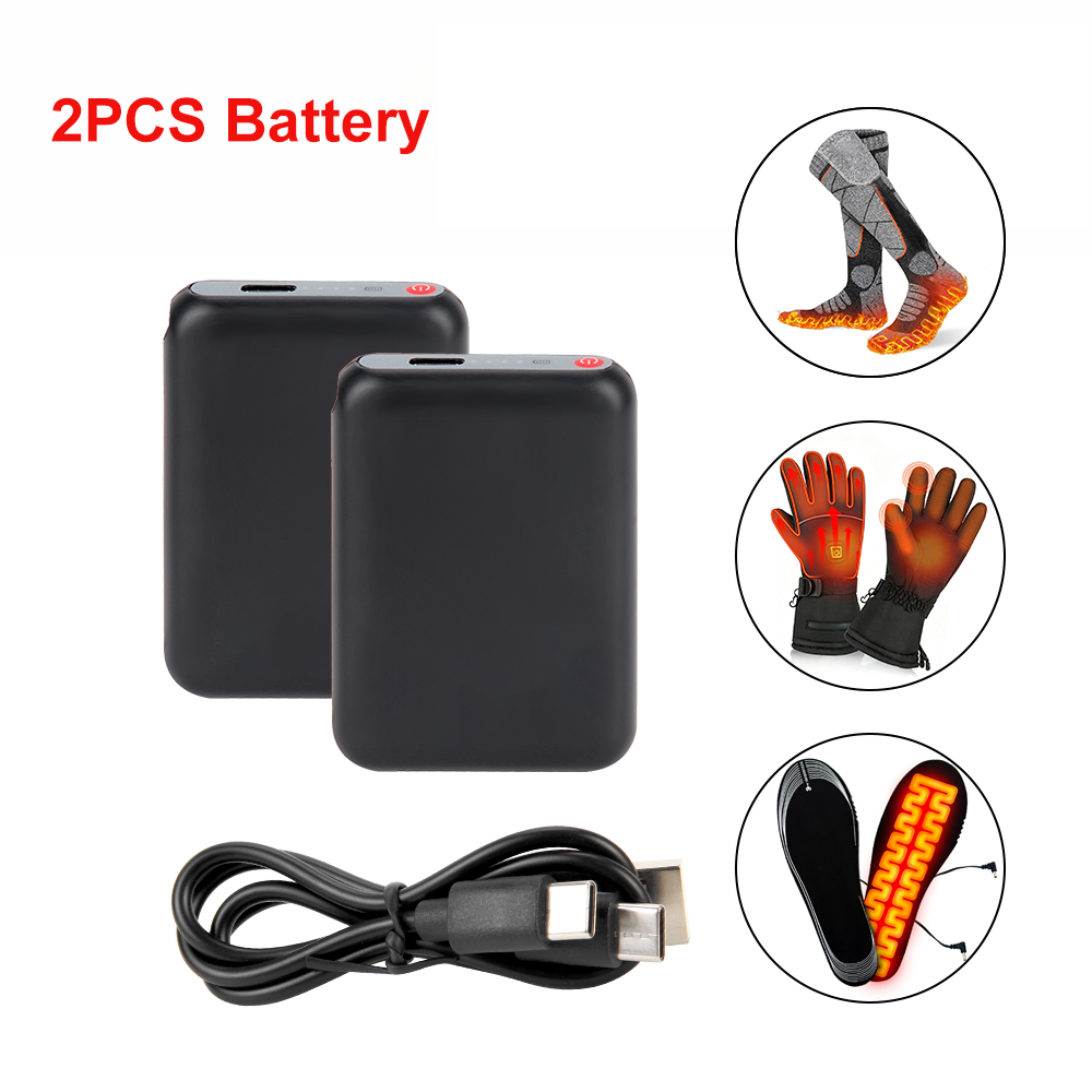Heated Insole Rechargeable - Baterai Kaus Kaki Berpemanas 5V 6000mAh