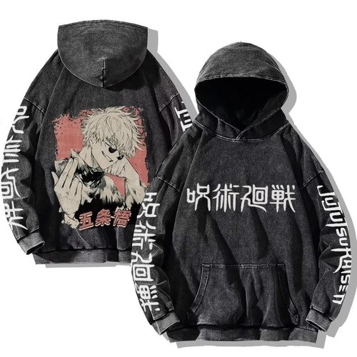 Hoodie Anime Jujitsu Kaisen Je - Winter Clothing Anime ulasan dan harga