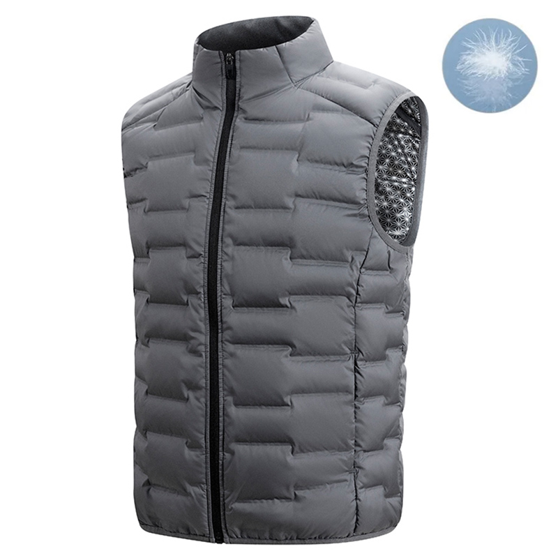 Rompi Pria Musim Dingin Baru,  - Down Vest Ultralight ulasan dan harga