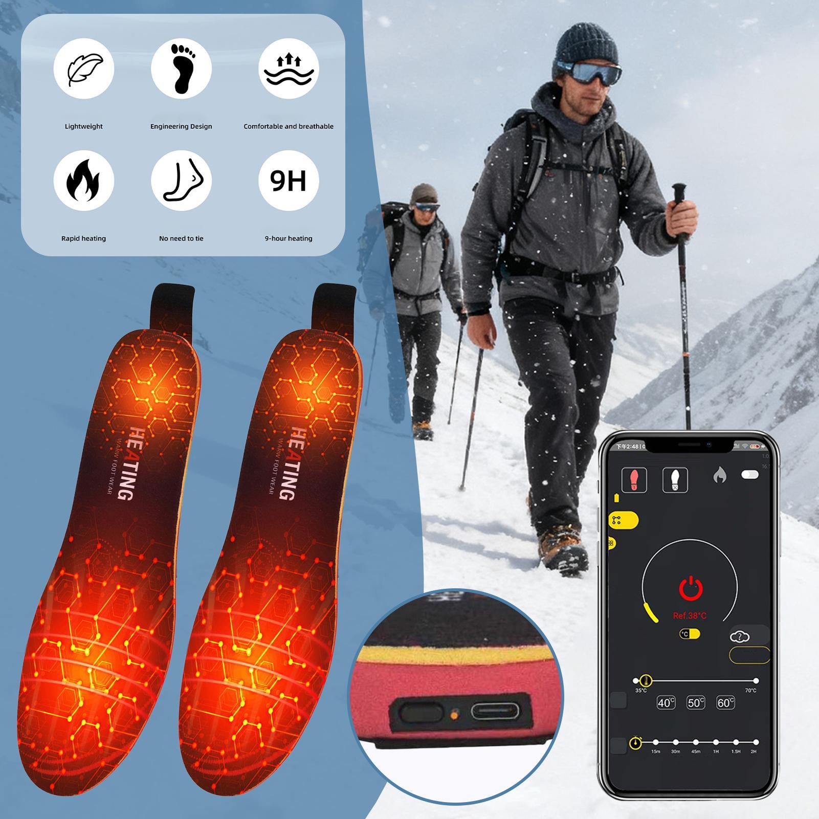 Sol Sepatu Penghangat 4300mAh  - Heated Insole Rechargeable ulasan dan harga