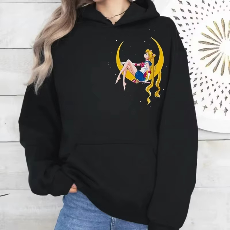 Hoodie Sailor Moon Anime Jepan - Winter Clothing Anime ulasan dan harga