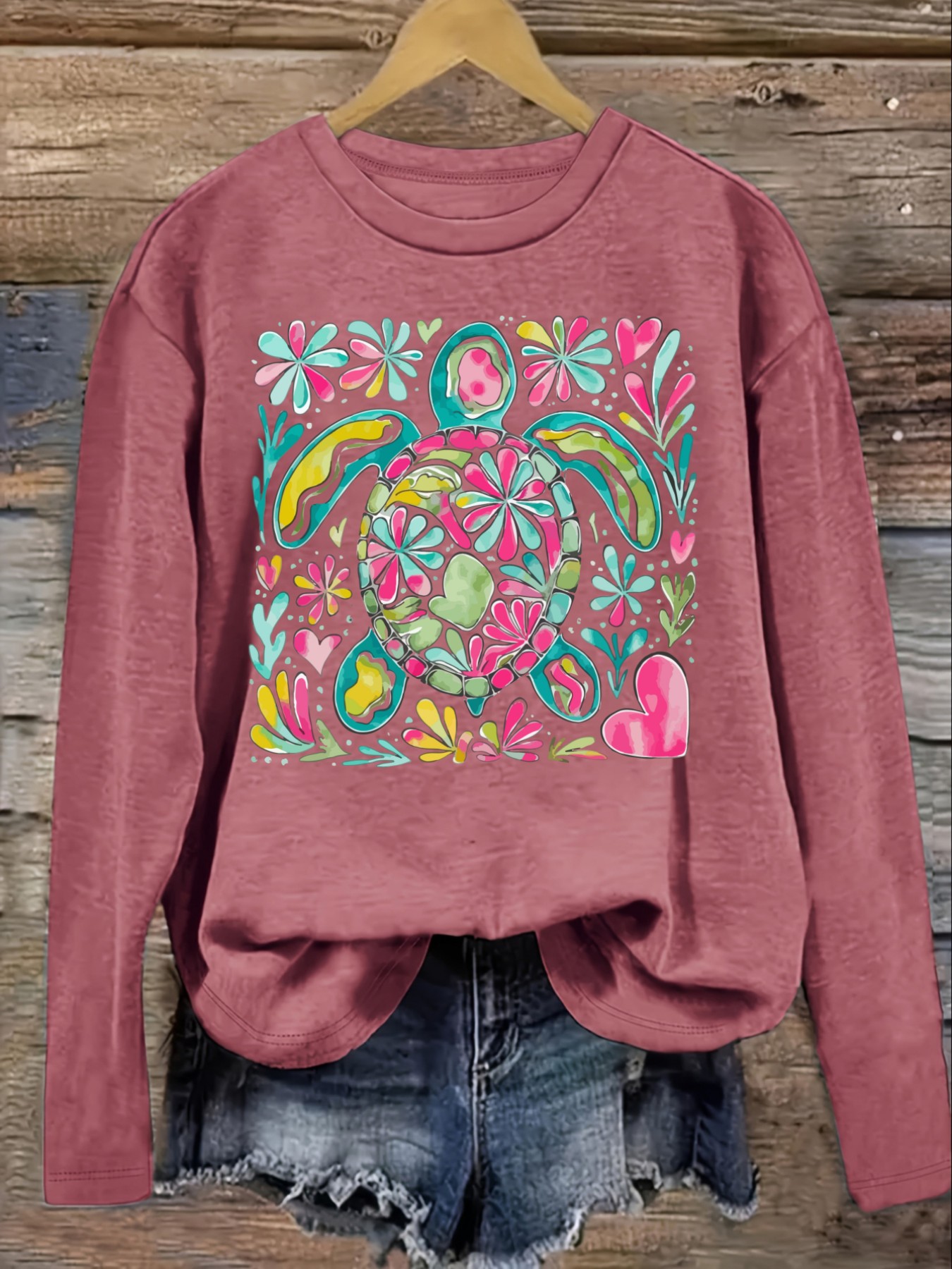 Kaos Wanita Lengan Panjang Kas - Winter Clothing Usa ulasan dan harga