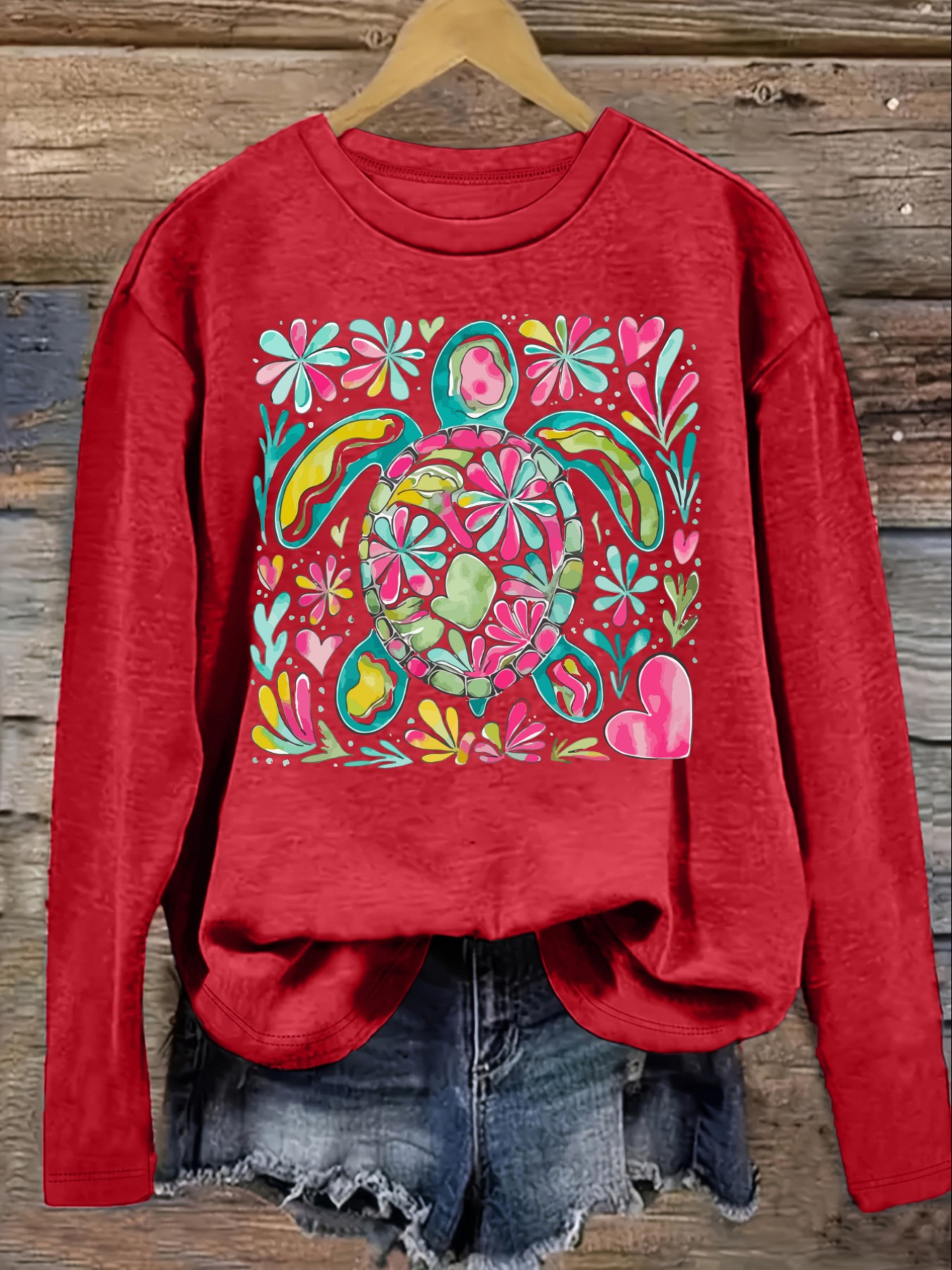 Kaos Wanita Lengan Panjang Kas - Winter Clothing Usa ulasan dan harga