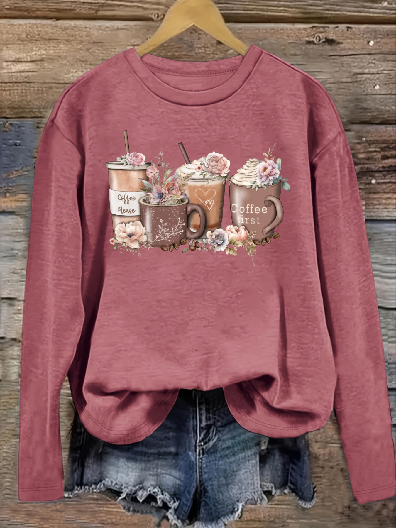 Kaos Wanita Lengan Panjang Kas - Winter Clothing Usa ulasan dan harga