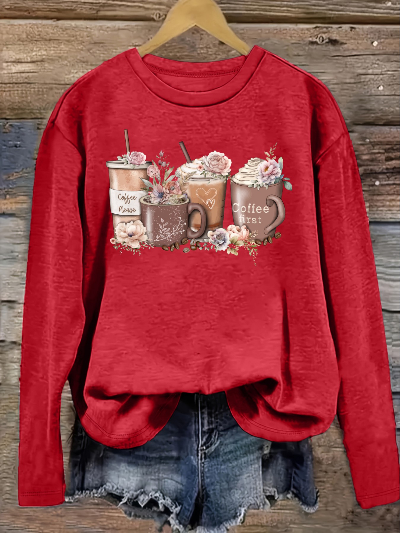 Kaos Wanita Lengan Panjang Kas - Winter Clothing Usa ulasan dan harga