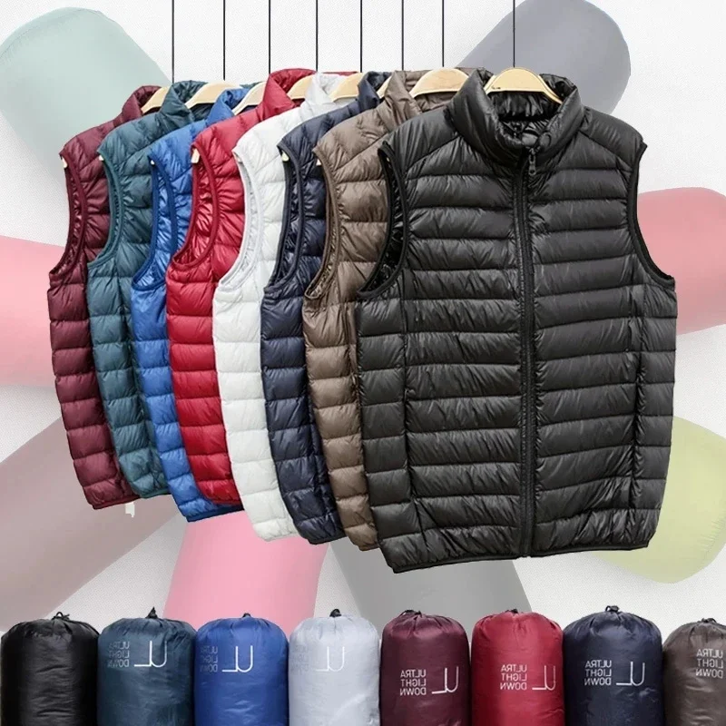2026 Rompi Tanpa Lengan Ultral - Down Vest Ultralight ulasan dan harga