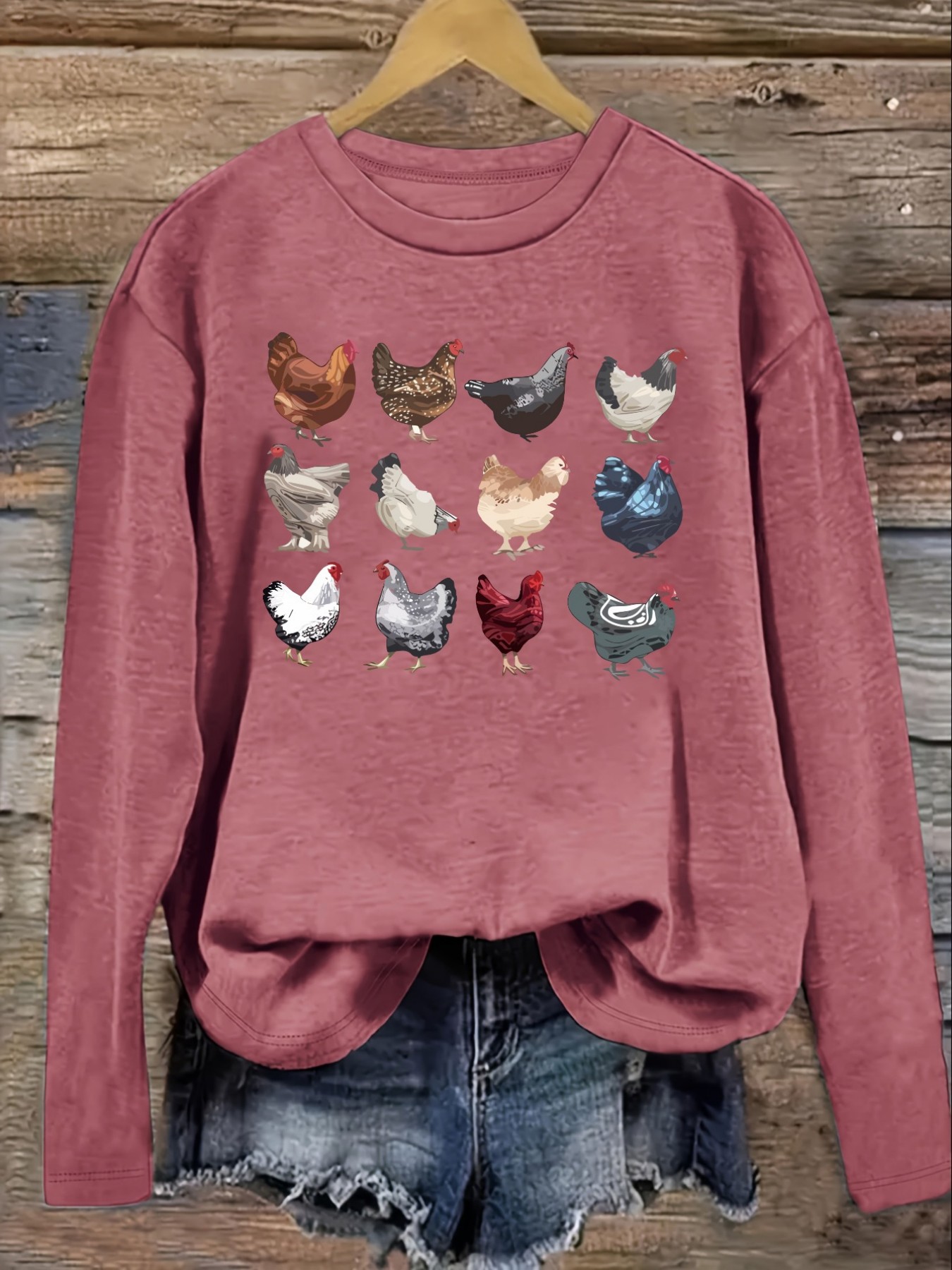 Kaos Wanita Lengan Panjang Kas - Winter Clothing Usa ulasan dan harga