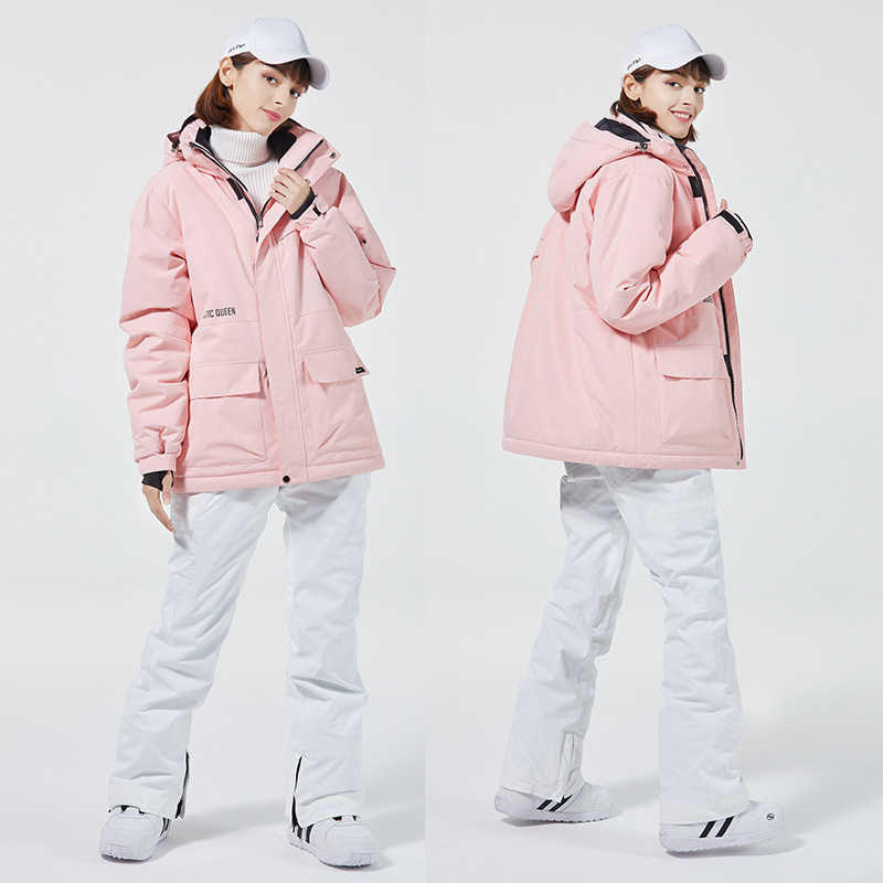 Setelan Ski putih murni 10K un - Ski Pants Waterproof ulasan dan harga
