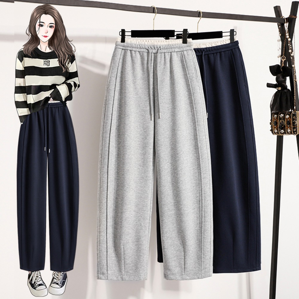 Celana Panjang Lurus Berpotong - Winter Clothing Korean ulasan dan harga