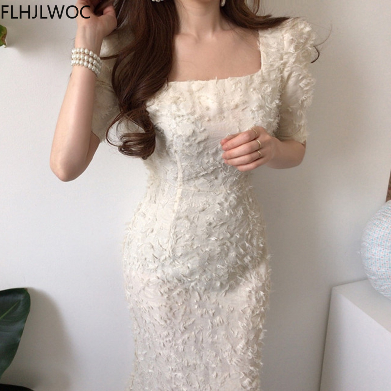 Dress panjang Chic Korea Vinta - Winter Clothing Storage ulasan dan harga