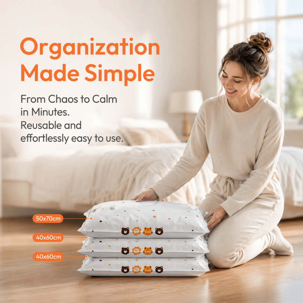 Kantong Penyimpanan Vakum Teba - Winter Clothing Storage ulasan dan harga