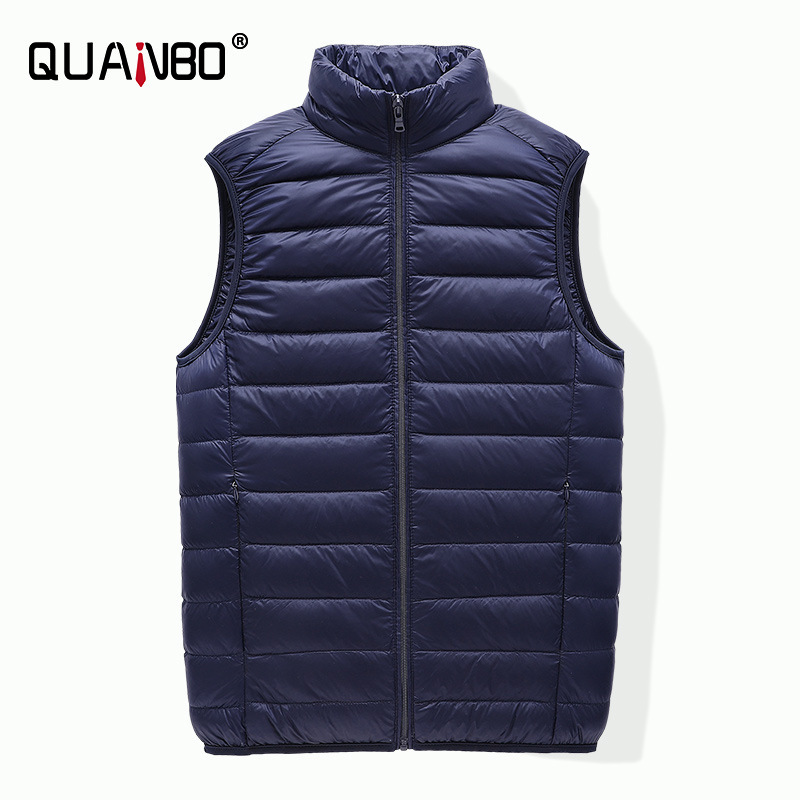 Jaket Puffer tanpa lengan pria - Down Vest Ultralight ulasan dan harga