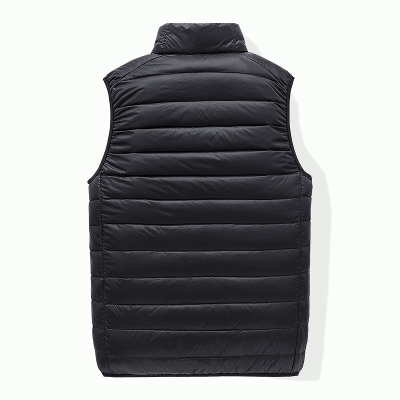 Jaket Puffer tanpa lengan pria - Down Vest Ultralight ulasan dan harga