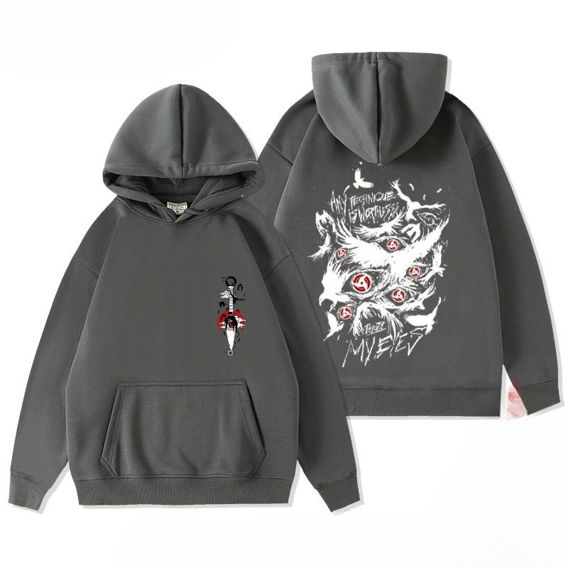 Hoodie Sweatshirt Anime Retro  - Winter Clothing Anime ulasan dan harga