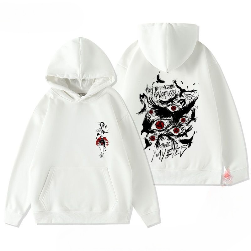 Hoodie Sweatshirt Anime Retro  - Winter Clothing Anime ulasan dan harga