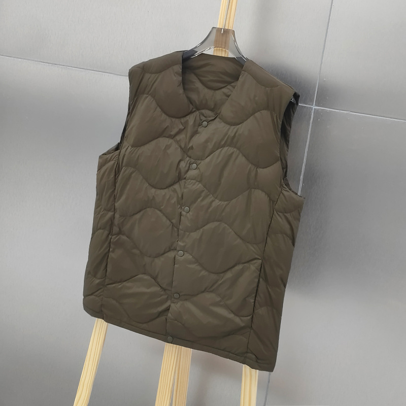 Jaket Rompi Bulu Angsa Putih U - Down Vest Ultralight ulasan dan harga