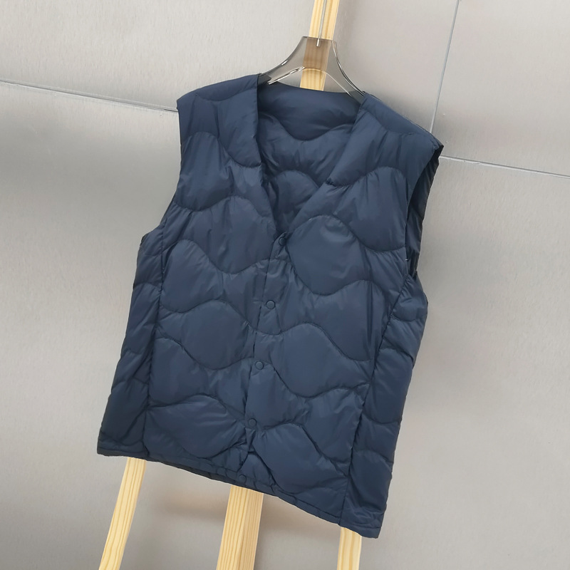 Jaket Rompi Bulu Angsa Putih U - Down Vest Ultralight ulasan dan harga