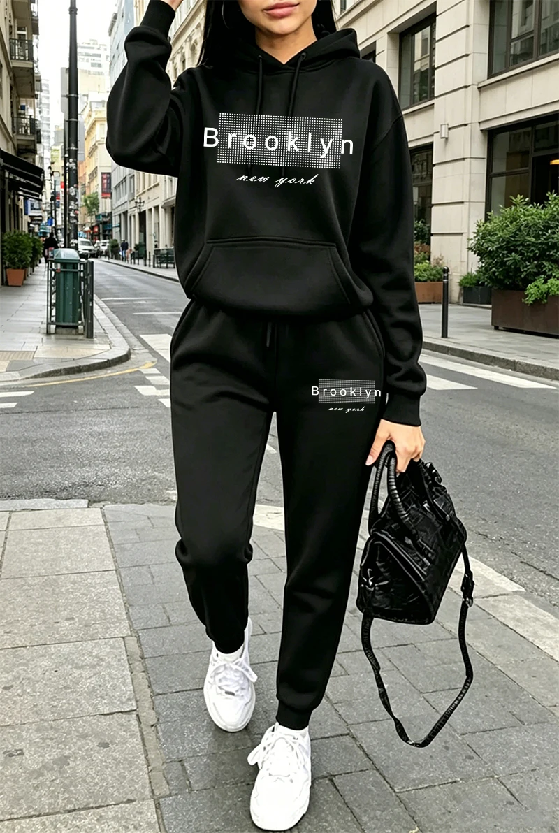 Setelan Olahraga Wanita, Hoodi - Winter Clothing Usa ulasan dan harga