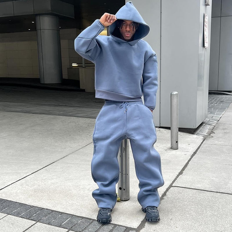 Set Hoodie pria gaya olahraga, - Winter Clothing Website ulasan dan harga