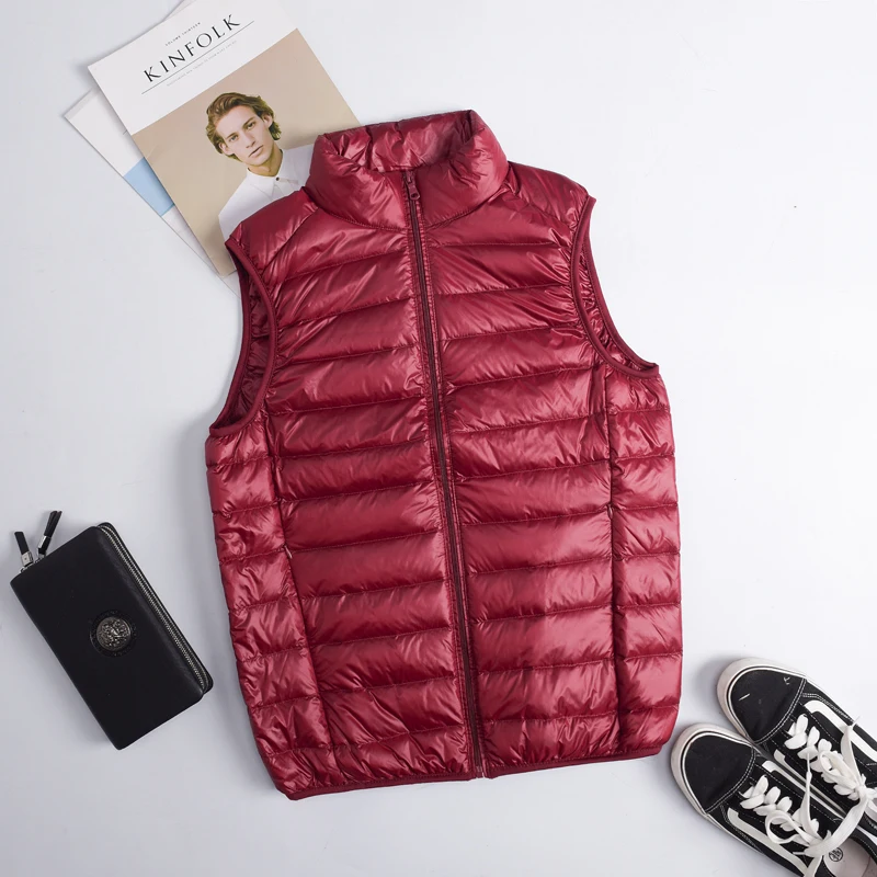 Rompi bebek bawah musim gugur  - Down Vest Ultralight ulasan dan harga