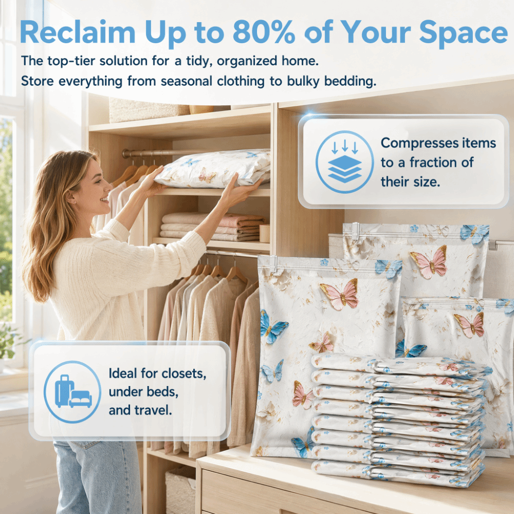 Kantong Penyimpanan Vakum Teba - Winter Clothing Storage ulasan dan harga