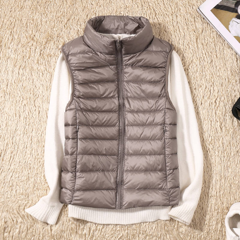 2024 baru musim gugur Musim Di - Down Vest Ultralight ulasan dan harga
