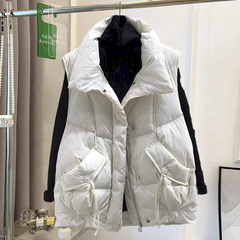 Rompi Sutra Korea untuk Wanita - Down Vest Ultralight ulasan dan harga