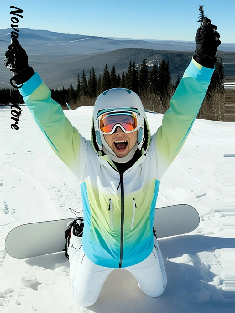 Jaket & Celana Ski Wanita Musi - Ski Pants Waterproof ulasan dan harga