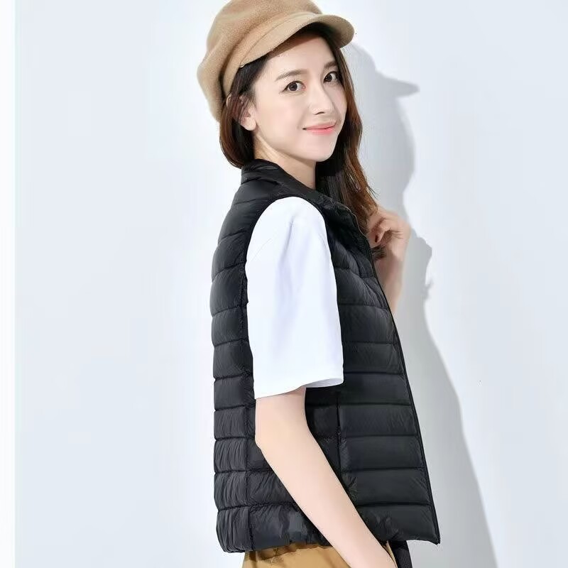 Jaket Rompi Tanpa Lengan Wanit - Down Vest Ultralight ulasan dan harga