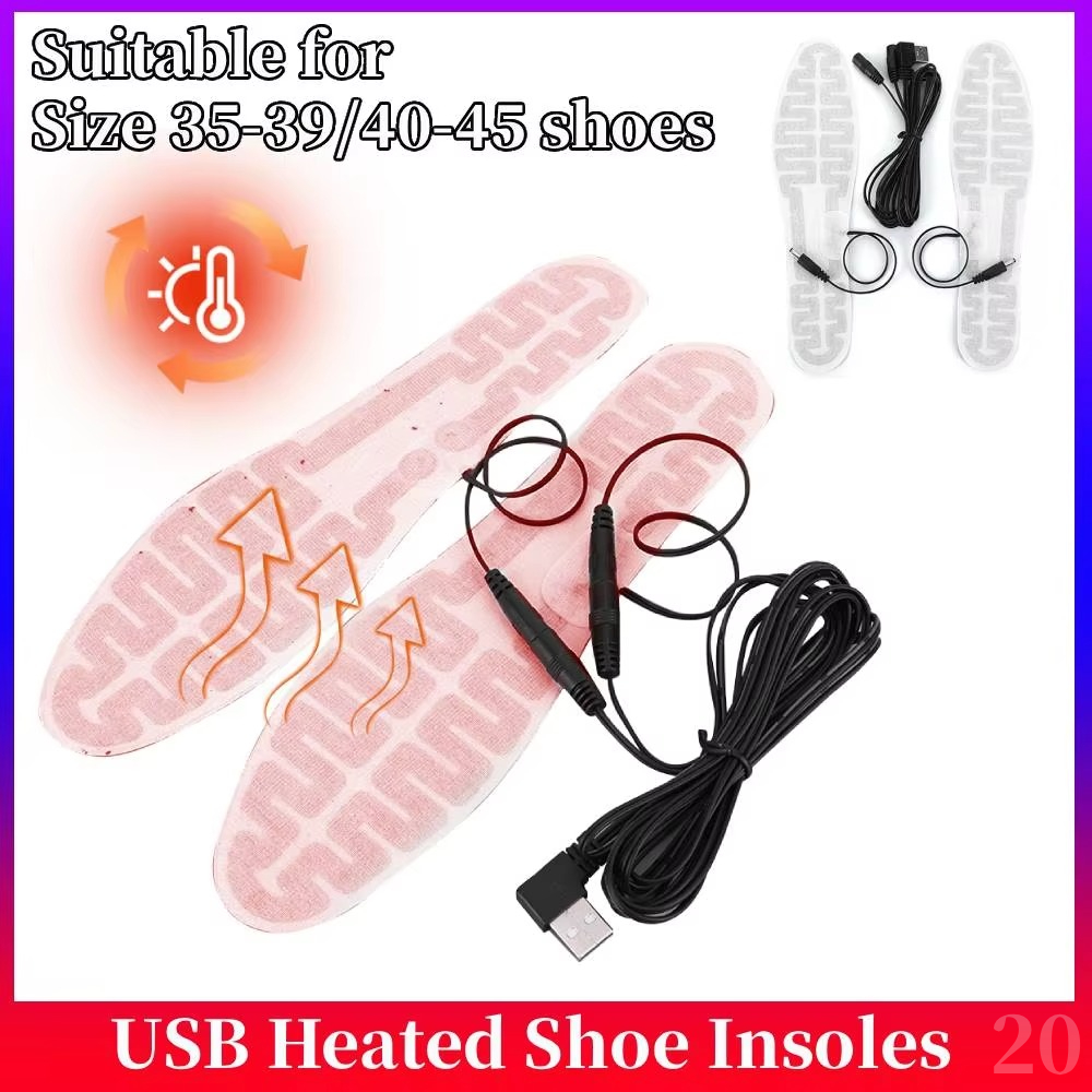 Sol Sepatu Berpemanas USB Film - Heated Insole Rechargeable ulasan dan harga