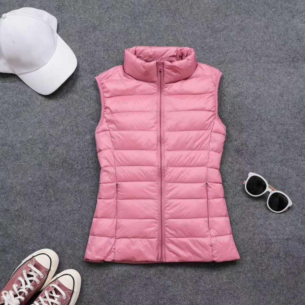 Musim Semi Musim Gugur Wanita  - Down Vest Ultralight ulasan dan harga